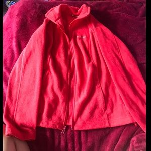 Red Columbia jacket